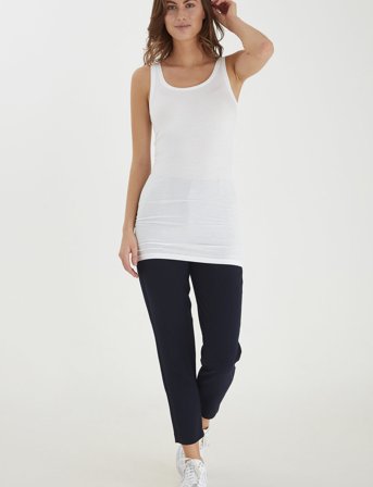 b.young Pamila Long Top - - White - S