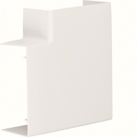 Hager LFF4009059016 L-stycke för matarkanal, 40x90 mm, Installationsmaterial