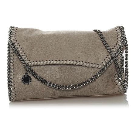 Stella McCartney Pre-owned Falabella Crossbody Tas , Grijs , Dames , Maat: ONE Size Vintage Tassen