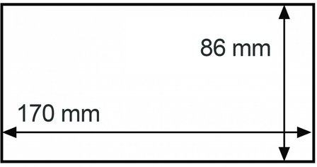 Leuchtturm Lommer til pengesedler 170x86 mm - Pakke med 50 stk.