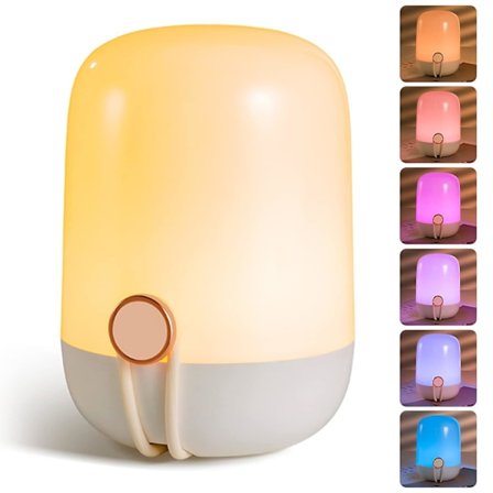 Led-berøringsnattlys nattlys for amming og bleieskift Led-berøringsnattlampe for barnehage USB