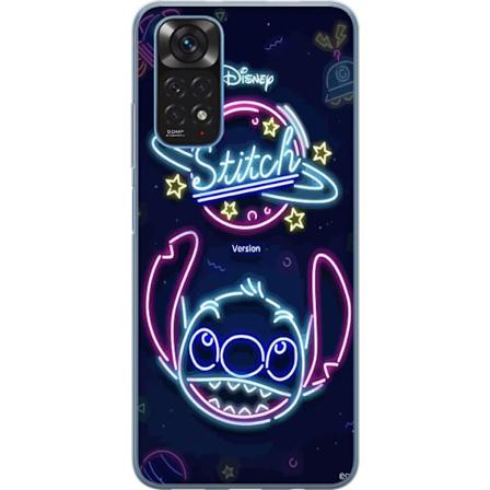 Xiaomi Redmi Note 11 Gjennomsiktig deksel Stitch Neon