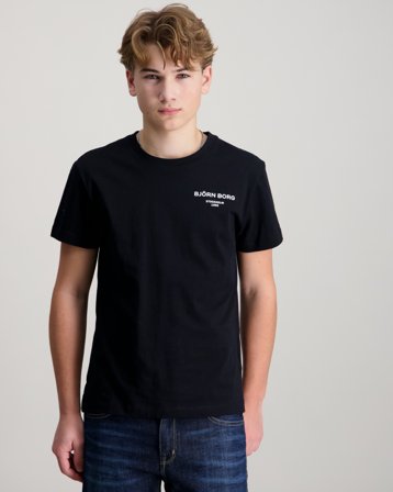 Björn Borg BORG ESSENTIAL 1 T-SHIRT Sort T-shirts Dreng - Kids Brand Store