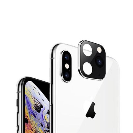 iPhone 11 Pro Look-alike Kameralins för iPhone X/XS - Silver