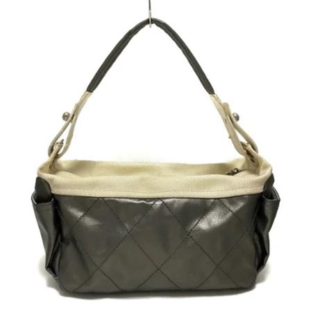 Chanel Vintage - Vintage Väskor - Grå - Dam - Storlek: One Size, Dam, Storlek: ONE SIZE
