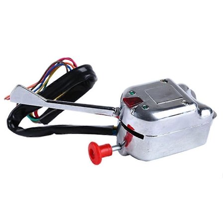 Krom 12V Universal Blinklyskontakt til