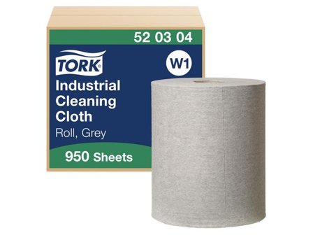 TORK Rengöringsduk Flexibel 1-lagers grå - Lyreco - Städ och hygien - Toalettpapper och torkpapper - Industritork