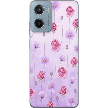 Yhteensopiva Puhelinkuori Motorola Moto G05 Petal Reverie Lilac Mist