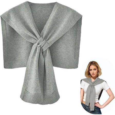 Sjal - Knutna Scarves - Stickad Sjal - Stickad Scarf - Damscarf - Tröjscarf