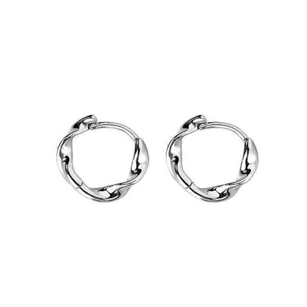 Örhängen, Små Ringar, S925 Sterling Silver Enkel Cirkel Hypoallergeniska Säkra att Sova Med Brosk Öronsmycken för Kvinnor