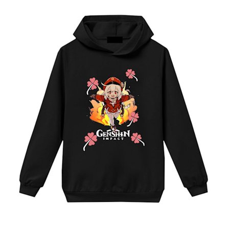 Barn Genshin Impact Hoodie Långärmad Topp