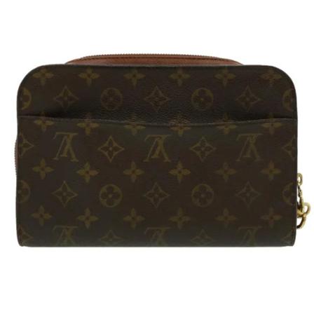 Louis Vuitton Vintage Pre-owned Canvas clutches Brun, unisex Vintage Tasker, Størrelse: ONE Size