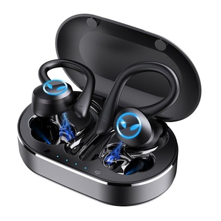 Vattentäta TWS Trådlösa Hörlurar Bluetooth 5.1 Sports In-ear Sports Q25