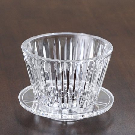 Wave Coffee Dripper Crystal Eye Pour Over Kaffe Tratt