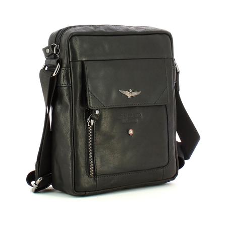Aeronautica Militare, Shoulder Bags Zwart, unisex, Maat:ONE Size