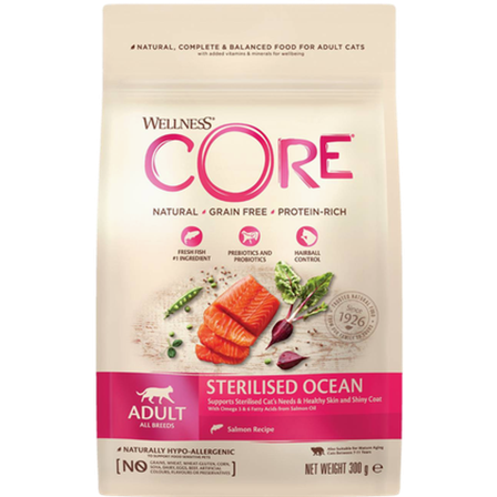 CORE Petfood - Cat Adult Sterilised Grain Free Salmon Dry Dry 1.75 kg - Katt - Kattefôr & kattemat - Tørrfôr for katt - ZOO.no