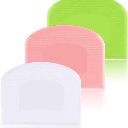 3-delt sæt dejskraber kort dejskærer skål