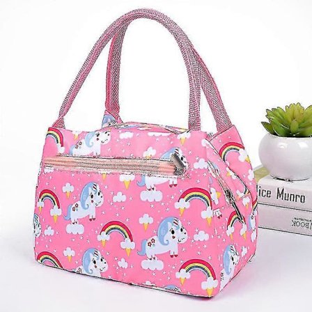 Termisk isoleret madtaske køletaske picnic voksen børn madkasse opbevaring af mad