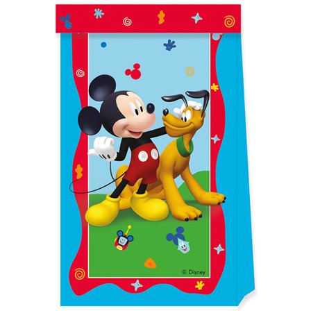Mickey Mouse Papirposer 4-pakning