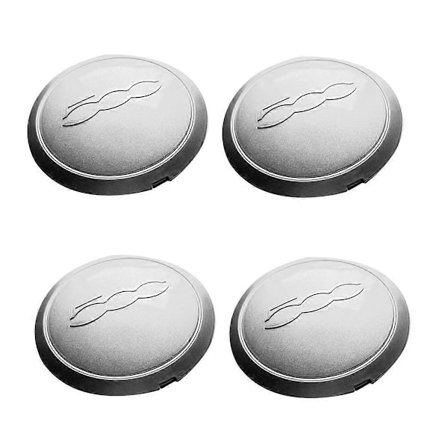 4 stk. 133 mm navkapsler til 500 hjul, centerkapsler 68078419AC 68078421AC støvdæksel_gave