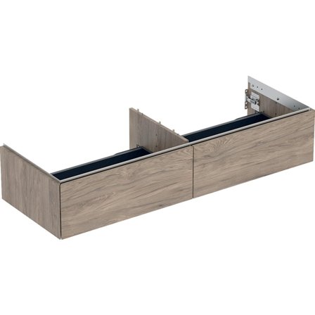 Geberit ONE 505.076.00.6 Kommod 135 x 47 cm Valnöt, Badrum