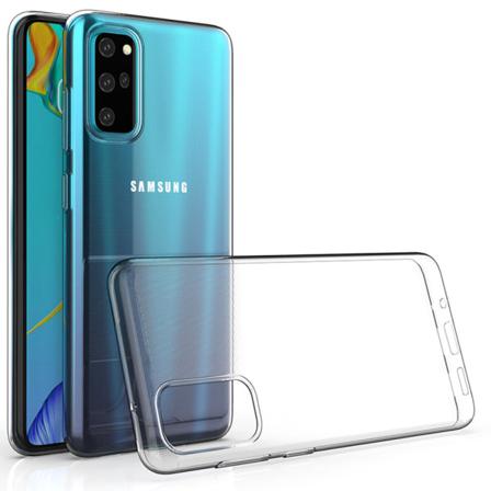 Kraftig silikondeksel - Samsung Galaxy S20 Plus Transparent/Genomskinlig