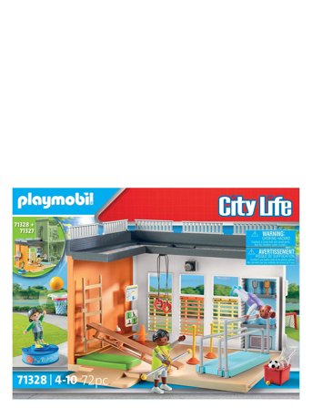 PLAYMOBIL | Playmobil City Life Gymnastiksal Som Tilbygning - 71328 | ONE SIZE