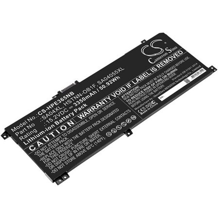 Akku Kannettava tietokone, Kannettava tietokone HP Envy X360 15-DS0002NC ja muille.