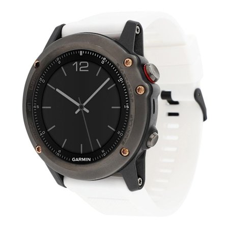 Garmin Fenix 3 / 3 HR / 5X klockarmband i silikon - Vit