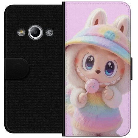 Kompatibel Tegnebogsetui til Samsung Galaxy Xcover 3 Monster kanin dukke vinyl figur sjove udtryk