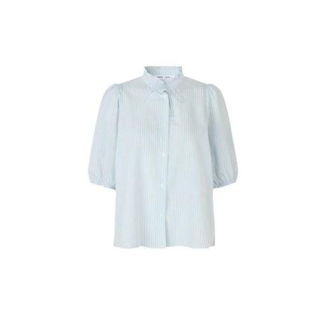 Samsøe Samsøe, Blouse Niebieski, Kobieta, Rozmiar: M