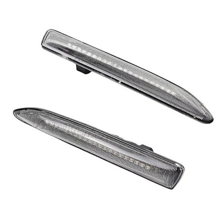 Dynamiske LED-lys kompatible med Mondeo Mk4 2007-2015 Blinklys sekventielle lys 2 stk. fejlfri sidemarkeringsindikatorer
