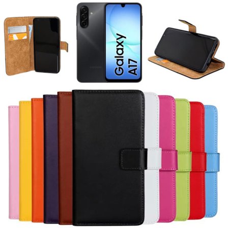 Kompatibel med Samsung Galaxy A17 fodral plånbok skal korthållare grön -