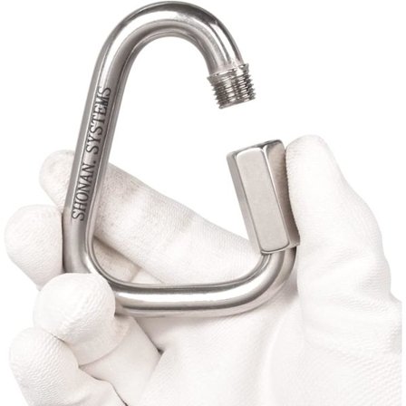 Triangle Hurtigkobling, 3,5 Tommers Stor Rustfritt Stål Triangle Q