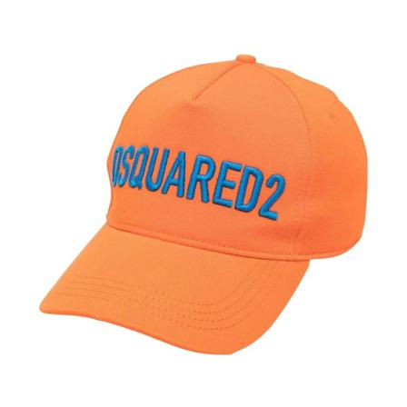 Dsquared2 Hoeds , Oranje , Heren , Maat: ONE Size Petten