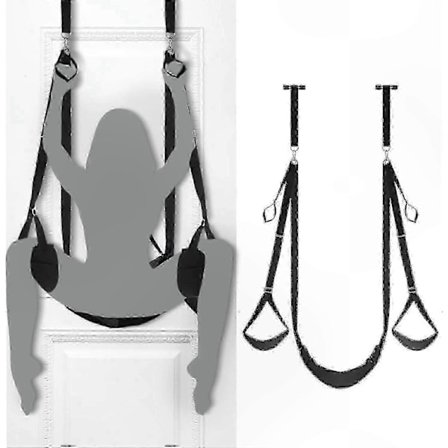 Slitesterk dørhuske med justerbart sete for komfortabel støtte