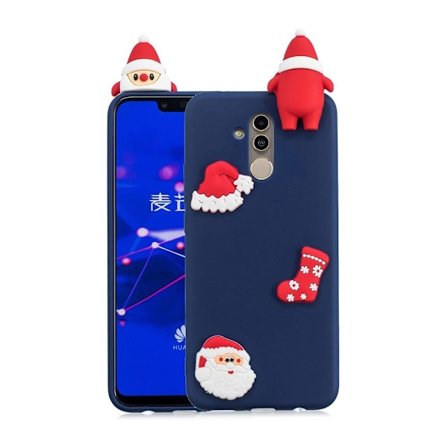 Huawei Mate 20 Lite 3D kuviollinen joulu suojakuori joustvasta silikooni muovista missä nukke koriste - Tyyli M