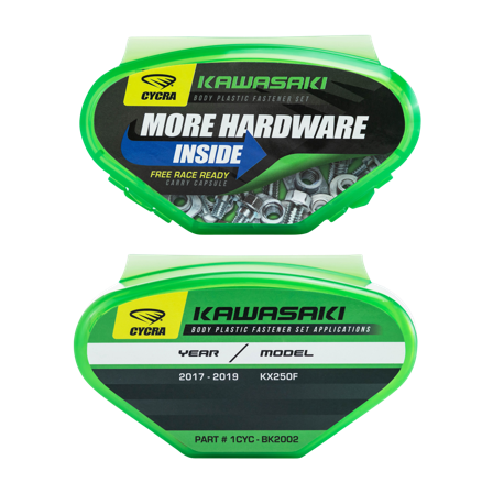 Skruekit Cycra Fastener Set - Kawasaki KX 250F 2017-2018