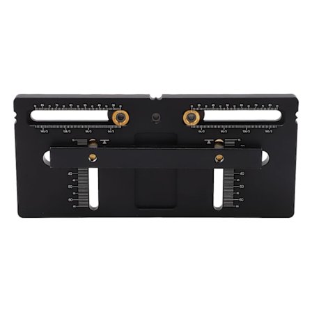 Justerbar Måle- og Positioneringsjig til Installation af Skabslåger i Aluminiumlegering