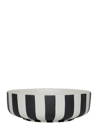 OYOY Living Design Toppu Bowl - Large - Black - Ø 20 CM