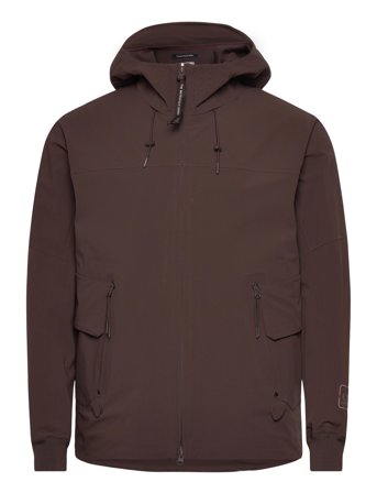 C.P. Company Metroshell Jacket (Stretch Nylon) - Brown - S