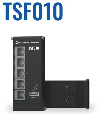 TELTONIKA TSF010 Flat Ethernet Switch