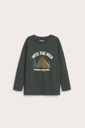 Kappahl | Langermet t-skjorte | Svart