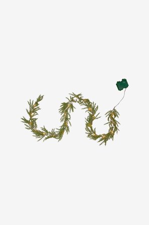 Star Trading - Köynnös Thuja 3 cm - Vihreä - Joulun koristevalot - - Homeroom