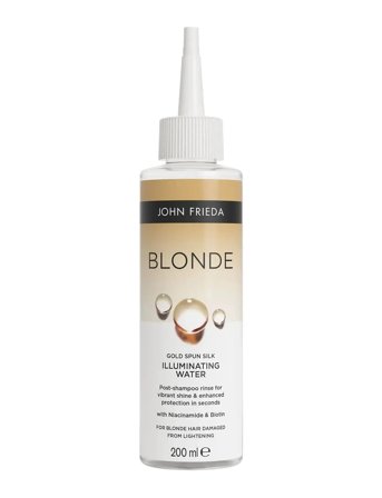 John Frieda Blonde Gold Spun Silk Illuminating Water 200 Ml - Gold - 200 ML