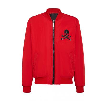 Philipp Plein Jakke Rød, Herre, Størrelse: S