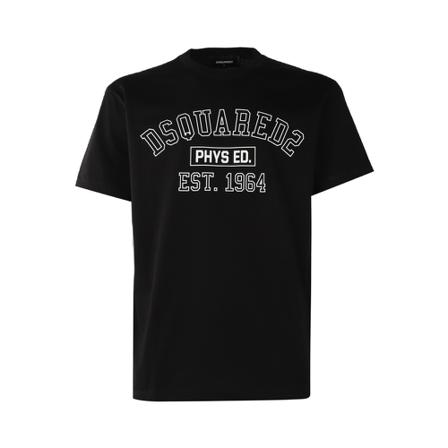 Dsquared2, T-Shirts Czarny, Mężczyzna, Rozmiar: M