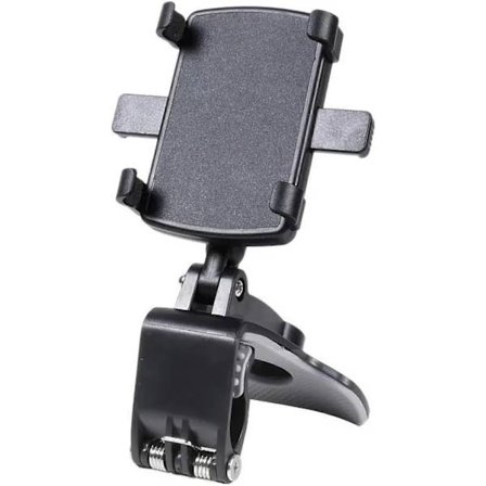 /NN/Foldbar Biltelefonholder| Bil Mobiltelefonholder til Solskærm| Bakspejltelefon