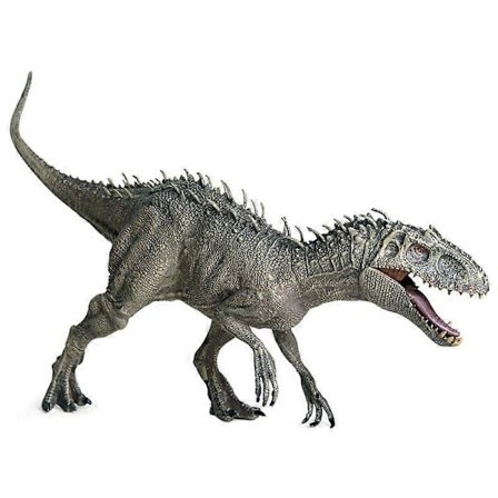 Plastik Indominus Rex Figur med Åben Mund, Dinosaur Dyreverden Model Dinosaur