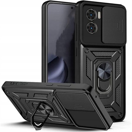 Tech-Protect CamShield Pro kotelo Xiaomi Poco X7 PRO 5G:lle - Matta Musta